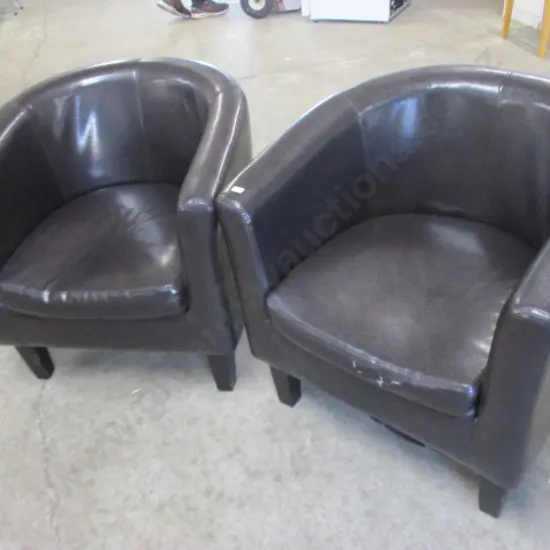 Pr Tub Chairs
